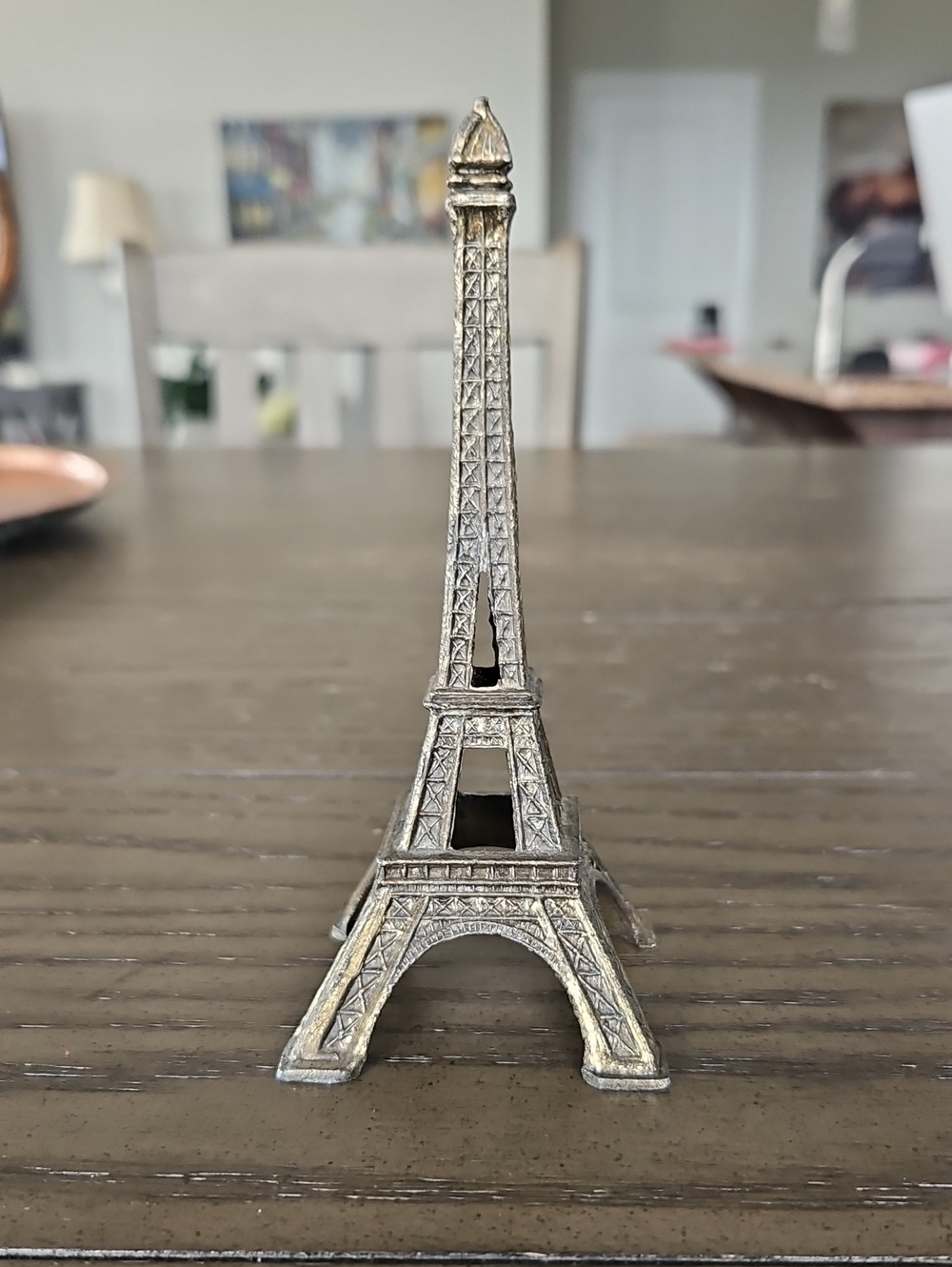 Eiffel Tower Metal Small Souvenir - Vintage